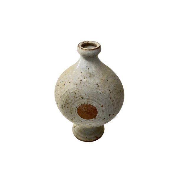 Vintage signed pottery vase - Picture 2 of 4